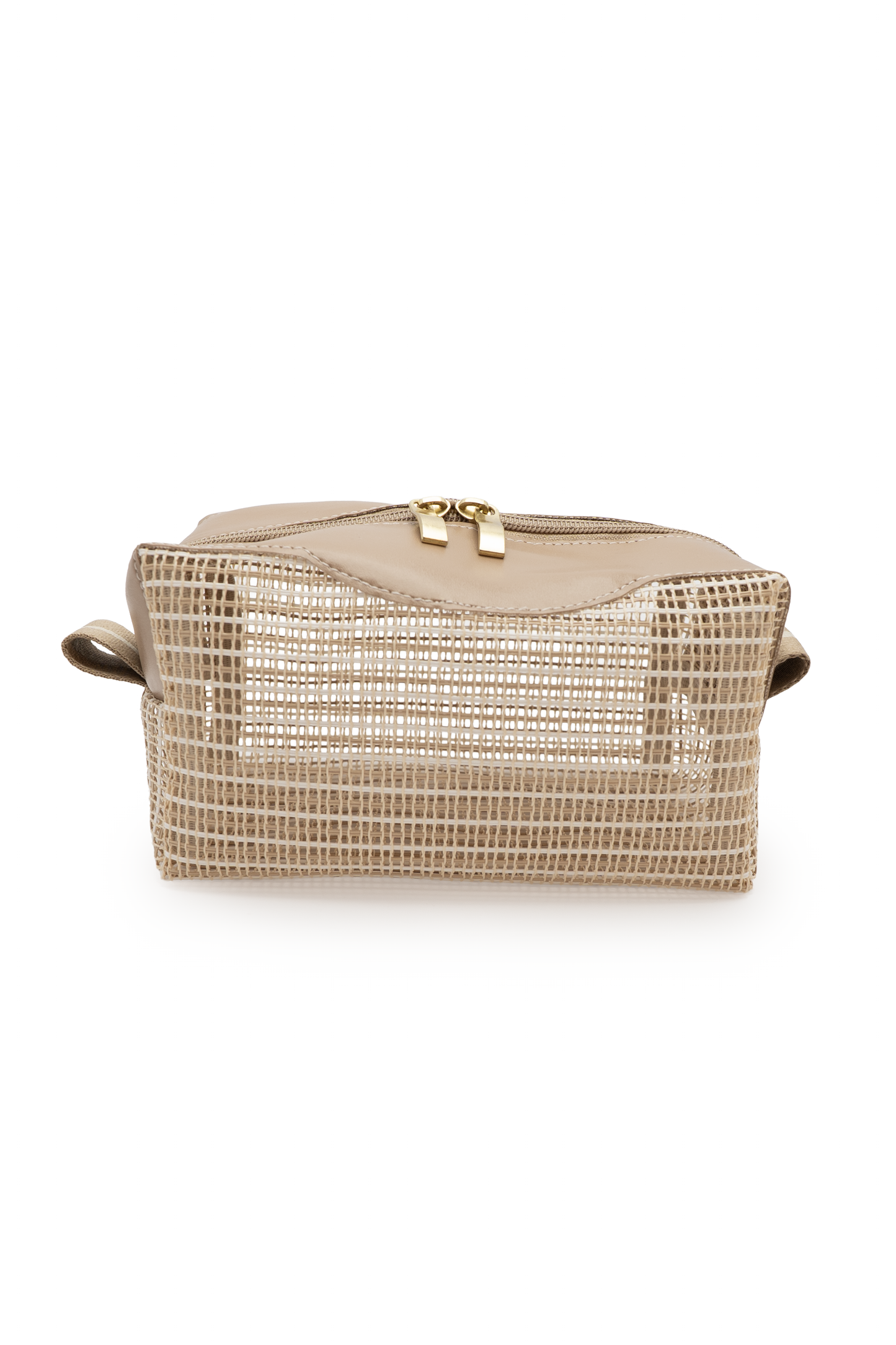 Bolsa Feminina com 2 Nécessaires Marrons Elegantes para Viagem Praia e Dia a Dia