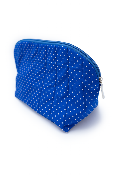 Kit com 4 Nécessaires Azul Marinho em Diferentes Tamanhos
