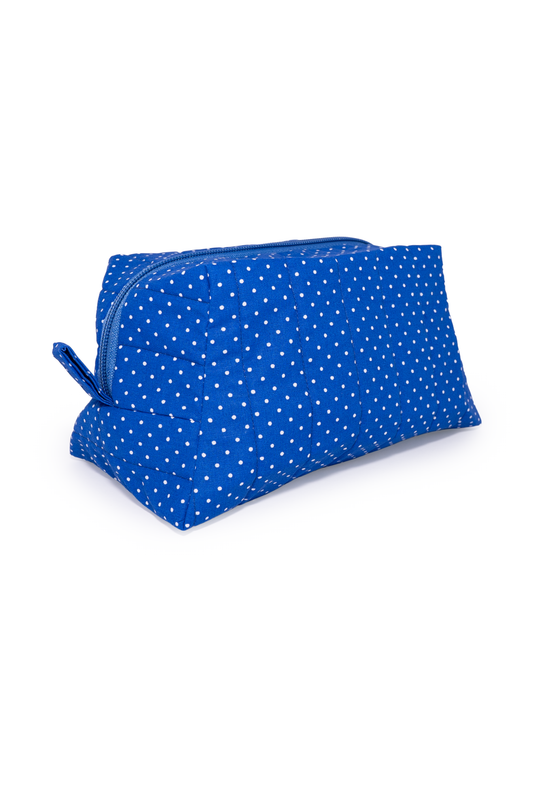 Kit com 4 Nécessaires Azul Marinho em Diferentes Tamanhos