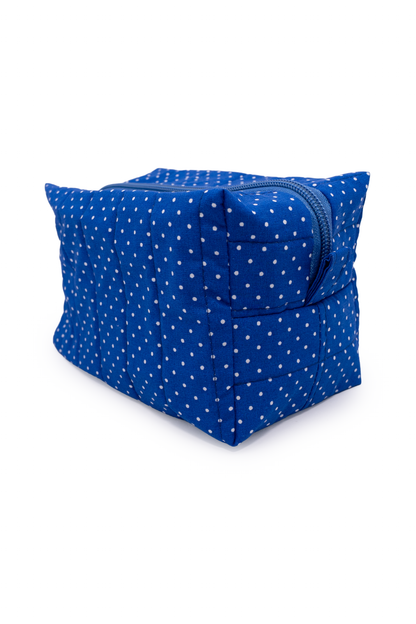 Kit com 4 Nécessaires Azul Marinho em Diferentes Tamanhos